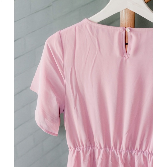 Embroidered Mauve Maxi Dress - Picture 3 of 4